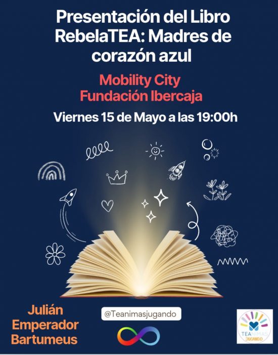 Presentacion libro. RebelaTEA: Madres de corazón azul